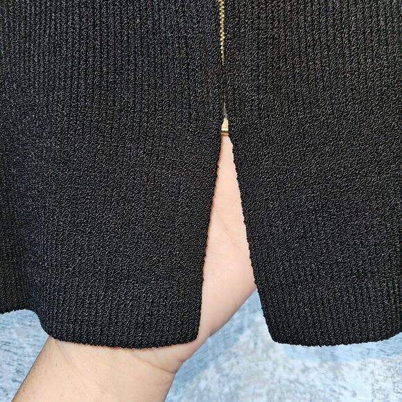 ST JOHNS Full Zip Cardigan Sweater Ribbed Size L - Picture 7 of 8